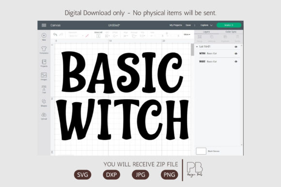 Basic Witch SVG: A Graphic Asset for Seasonal Branding