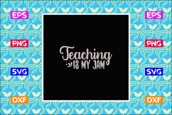 Fun Teacher Graphic for Creative Projects