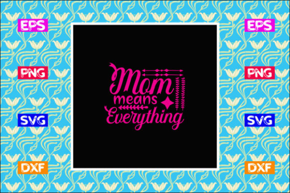 Funny Mom SVG Design for Crafts and Graphics