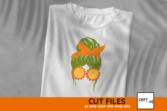 Girl2 Funny Autumn SVG Files for Craft