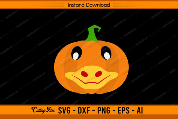 Halloween Funny Pumpkin Design