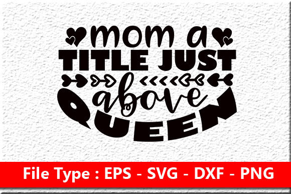 Mom a Title Just Graphics for Crafts