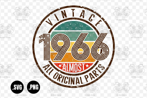 Vintage 1966 Graphics for Local Business Branding